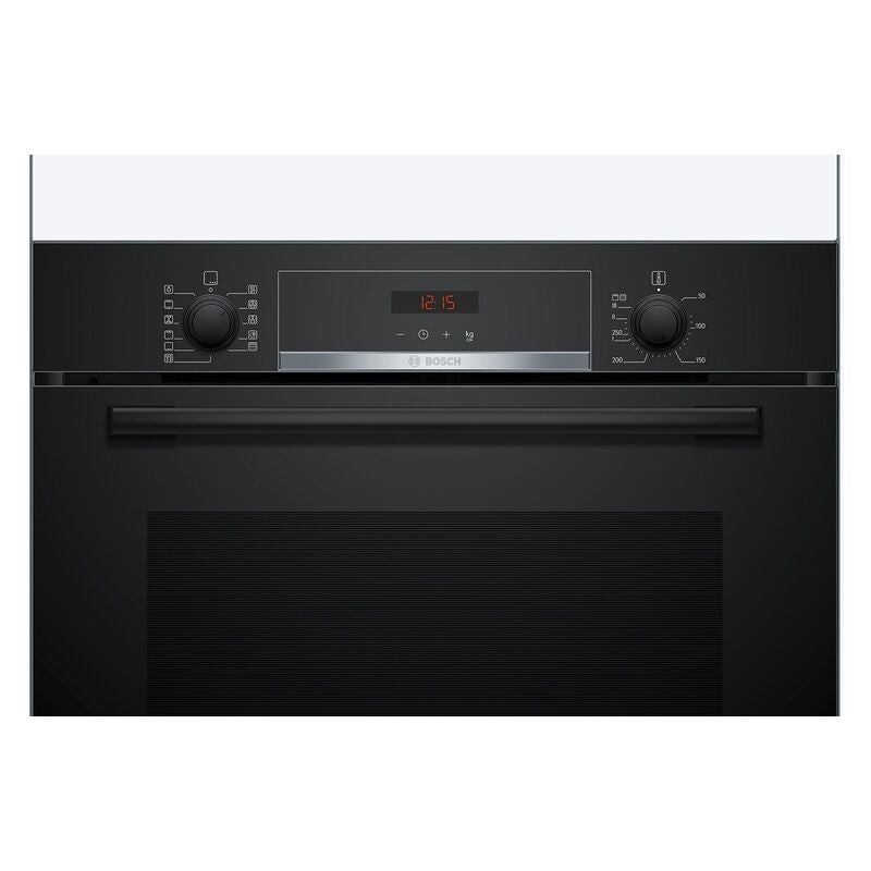 Bosch 60cm Pyrolytic Built-In Oven with 7 Functions - Black (Series 4)
