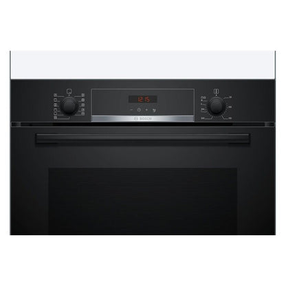Bosch 60cm Pyrolytic Built-In Oven with 7 Functions - Black (Series 4)