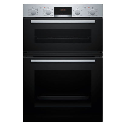 Bosch 60cm Built-In Double Oven with 7 Functions - Stainless Steel (Series 4)