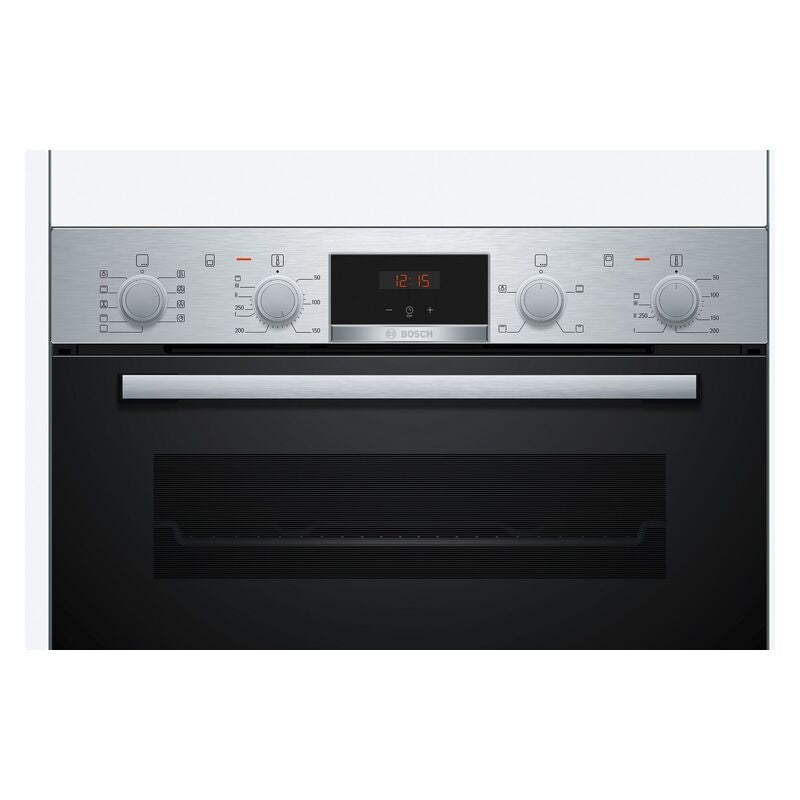 Bosch 60cm Built-In Double Oven with 7 Functions - Stainless Steel (Series 4)