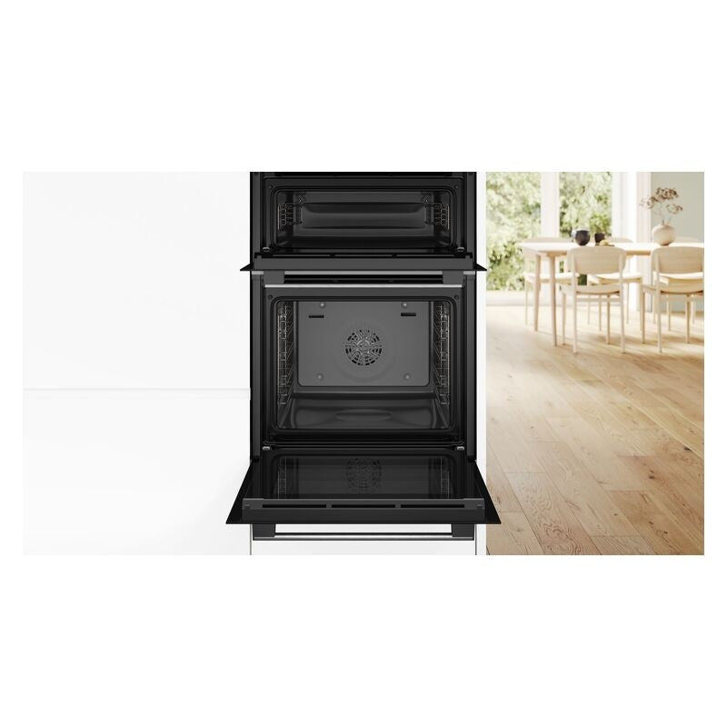 Bosch 60cm Built-In Double Oven with 7 Functions - Stainless Steel (Series 4)