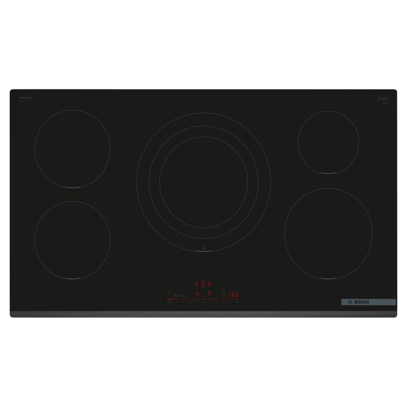 Bosch 90cm 5-Zone Induction Cooktop with Flex Zone - Black (Series 6)