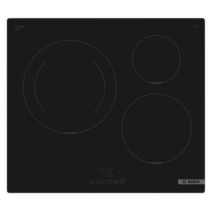 Bosch 60cm 3-Zone Induction Cooktop - Black (Series 4)