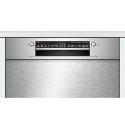 Bosch 14 Place Setting Smart Built-Under Dishwasher - Stainless Steel (Series 4)