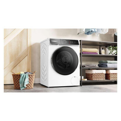 Bosch 10kg Front Load Washing Machine - White (Series 8)