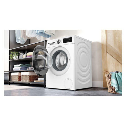 Bosch 10kg + 5kg Front Load Washing Machine and Dryer Combo - White (Series 6)