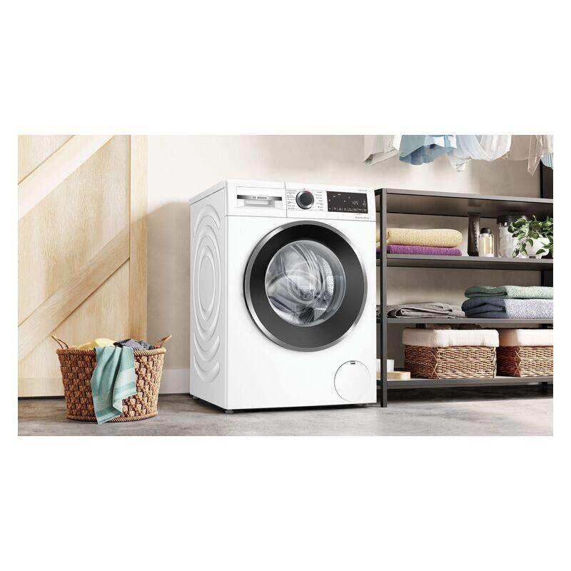 Bosch 10kg + 5kg Front Load Washing Machine and Dryer Combo - White (Series 6)