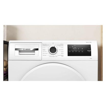 Bosch 8kg Heat Pump Condenser Dryer - White (Series 4)