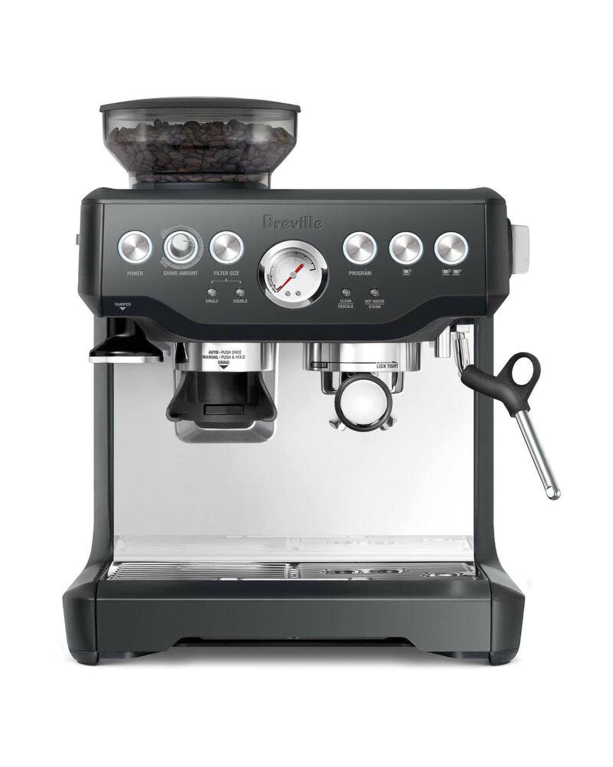 Breville the Barista Express Manual Coffee Machine - Charcoal