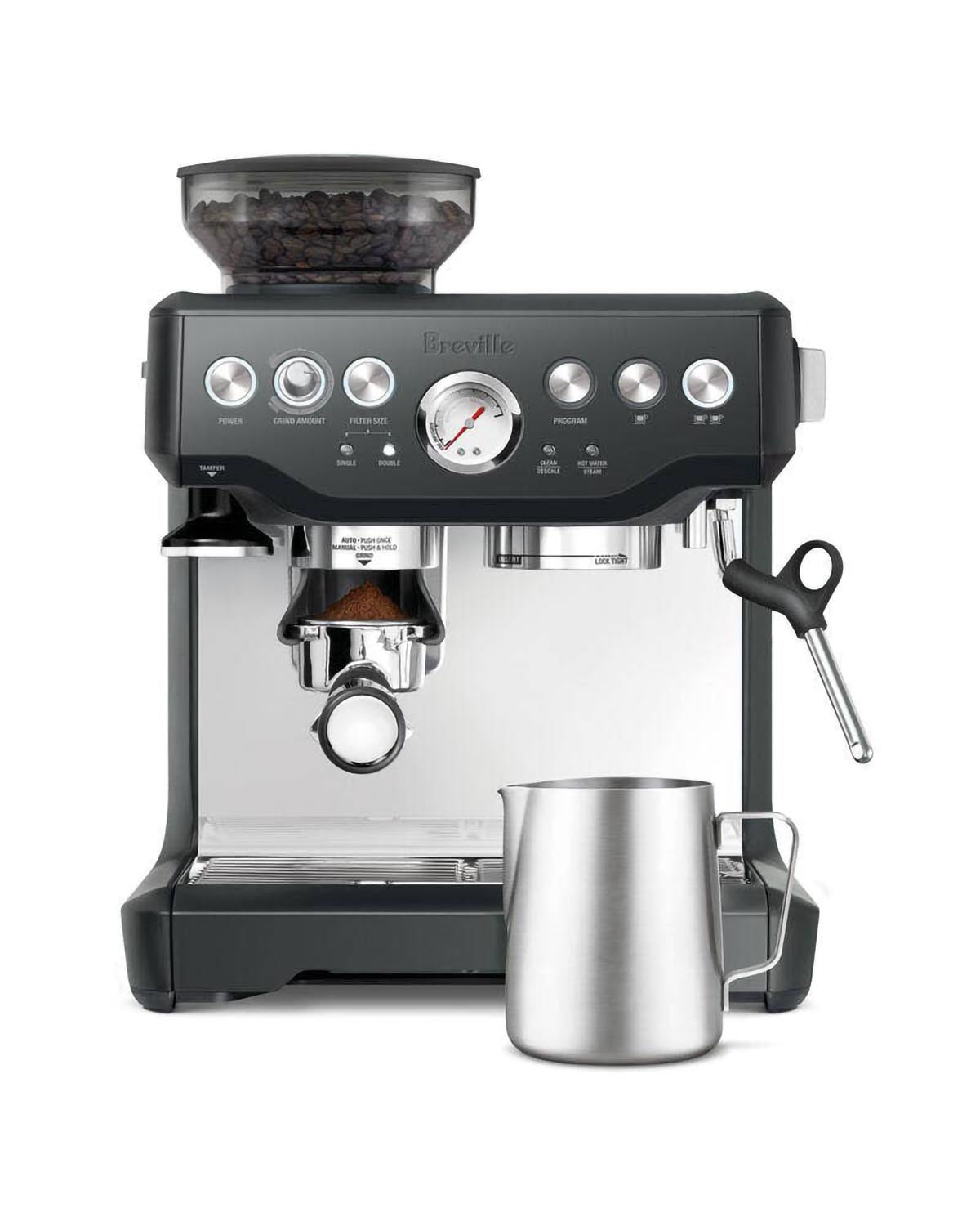 Breville the Barista Express Manual Coffee Machine - Charcoal