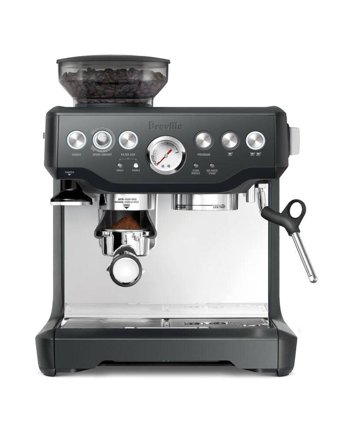 Breville the Barista Express Manual Coffee Machine - Charcoal
