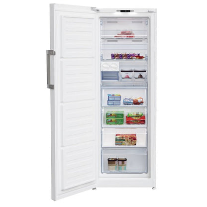 Beko 256L Upright Freezer - White