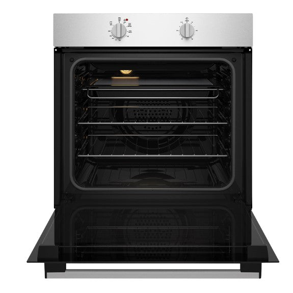 Chef 60cm Built-In Oven with 3 Functions - Stainless Steel