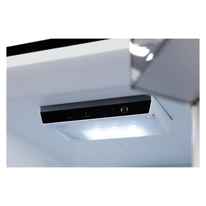 CHiQ 283L Bottom Mount Fridger - Black Steel