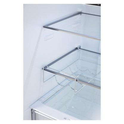 CHiQ 283L Bottom Mount Fridger - Black Steel