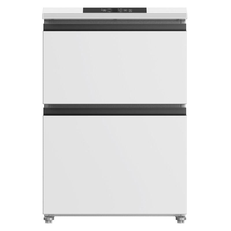 CHiQ 145L Hybrid Vertical Fridge or Freezer Drawers - White