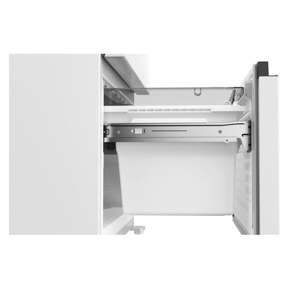 CHiQ 145L Hybrid Vertical Fridge or Freezer Drawers - White