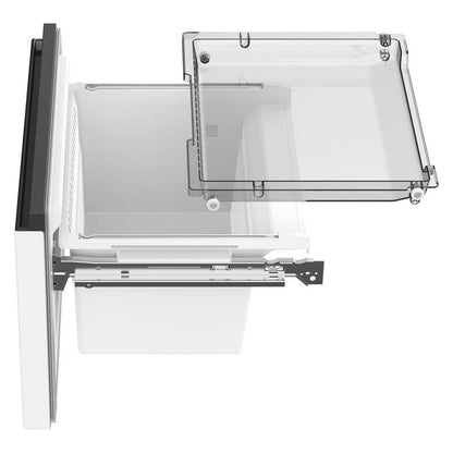CHiQ 145L Hybrid Vertical Fridge or Freezer Drawers - White
