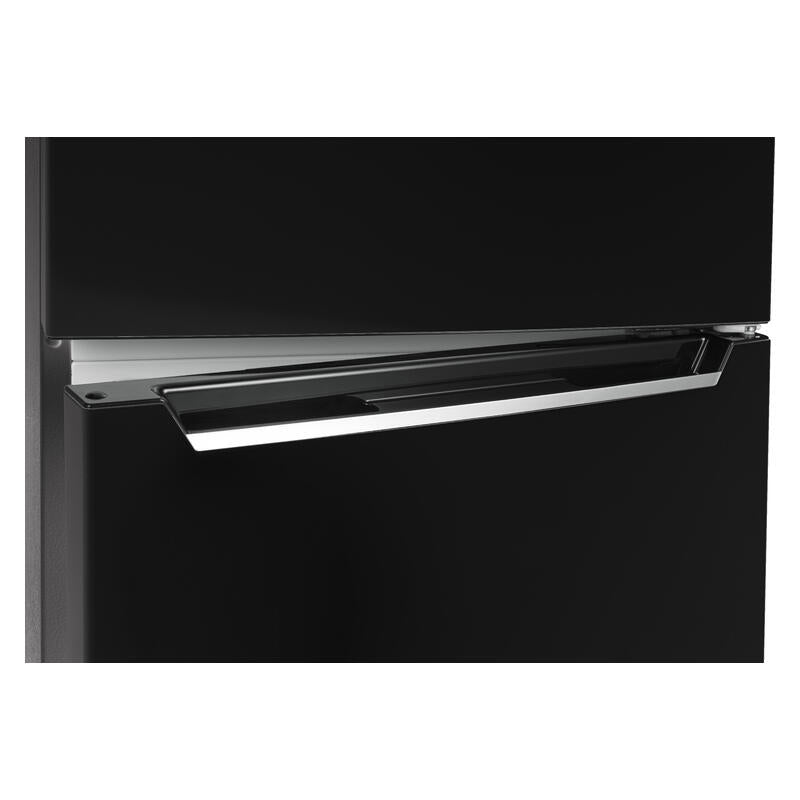 CHiQ 86L Top Mount Fridge Freezer - Black