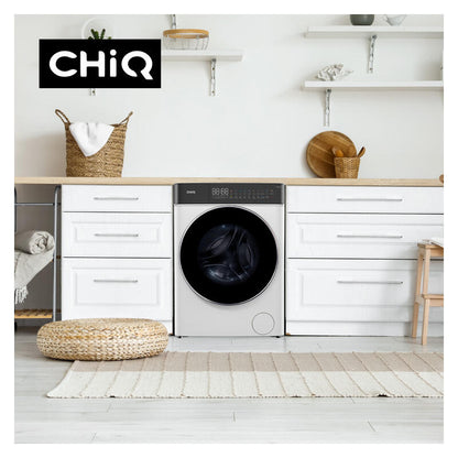 CHiQ 10kg+ 6kg Front Load Washing Machine & Dryer Combo - White