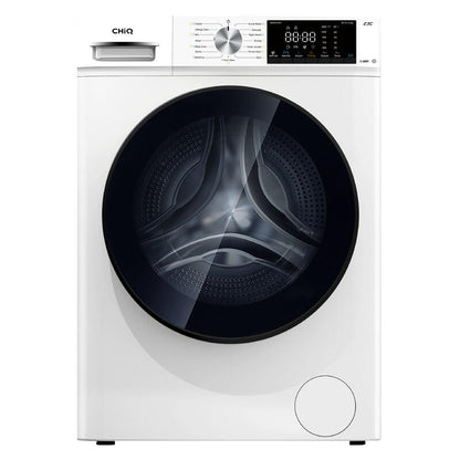 CHiQ 8.5kg + 5kg Front Load Washing Machine & Dryer Combo - White