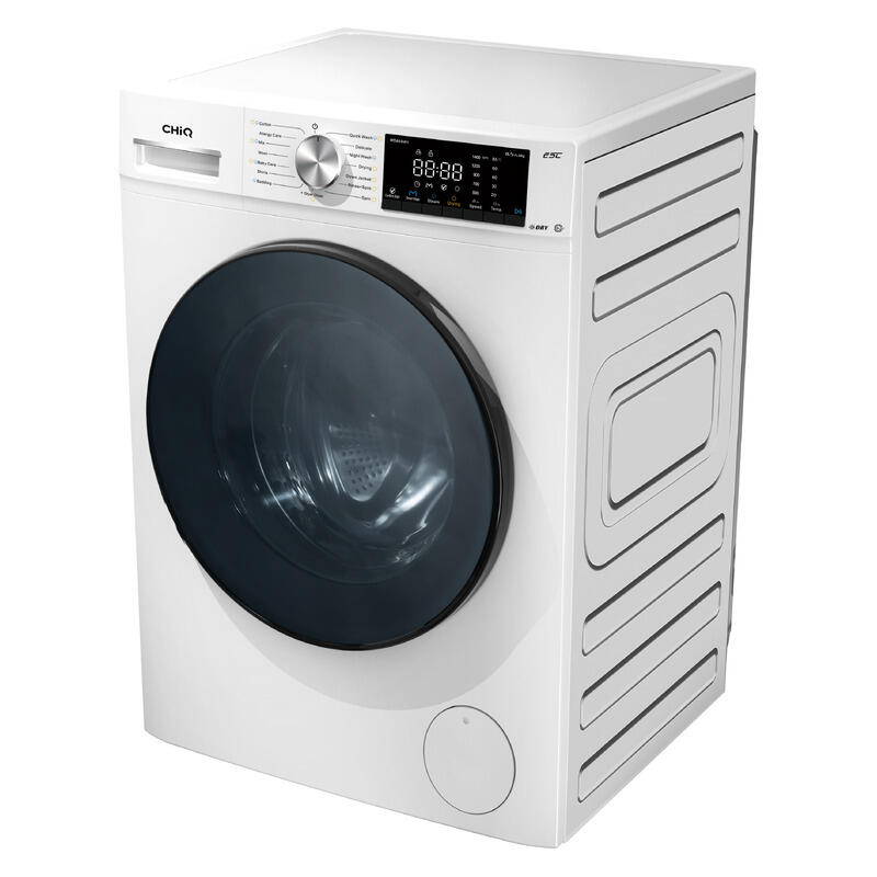 CHiQ 8.5kg + 5kg Front Load Washing Machine & Dryer Combo - White