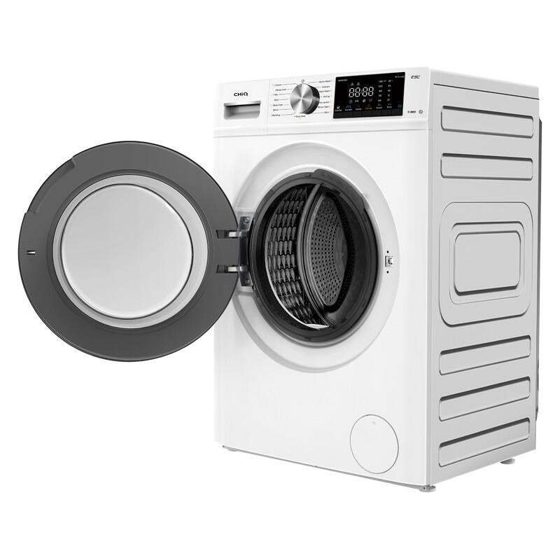 CHiQ 8.5kg + 5kg Front Load Washing Machine & Dryer Combo - White