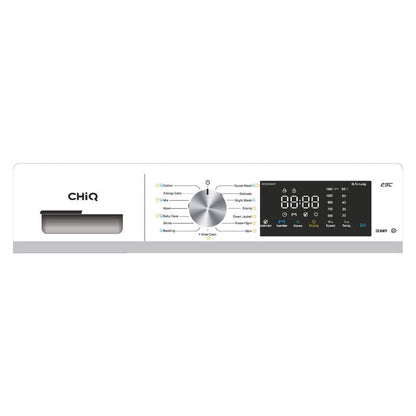 CHiQ 8.5kg + 5kg Front Load Washing Machine & Dryer Combo - White