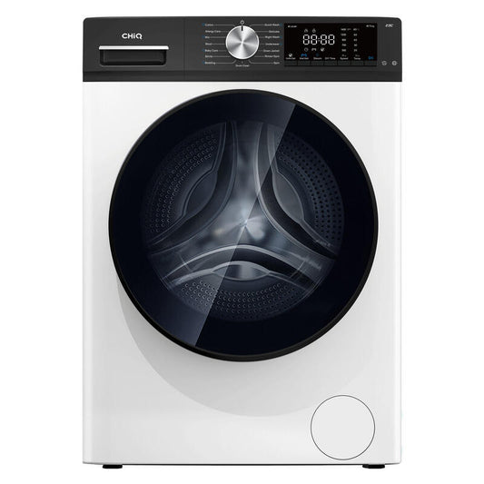 ChiQ 8.5kg Front Load Washer Only - White