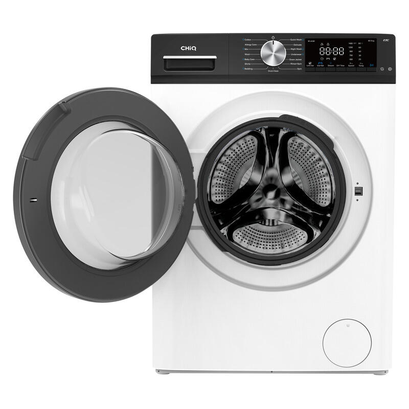 ChiQ 8.5kg Front Load Washer Only - White