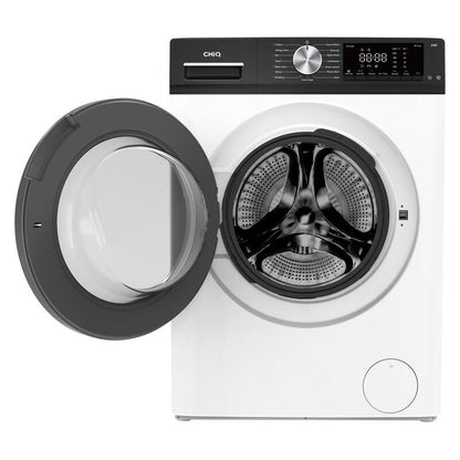ChiQ 8.5kg Front Load Washer Only - White