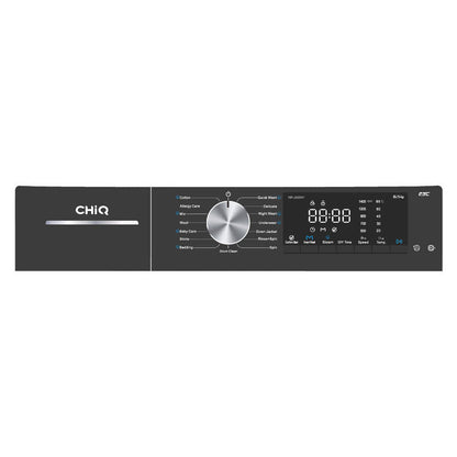 ChiQ 8.5kg Front Load Washer Only - White