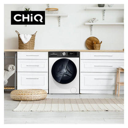 ChiQ 8.5kg Front Load Washer Only - White