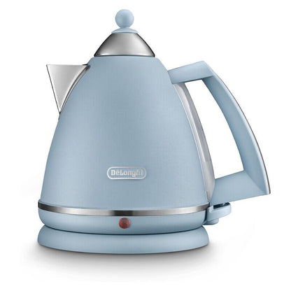 DeLonghi Argento Kettle & 2-Slice Toaster Pack - Blue