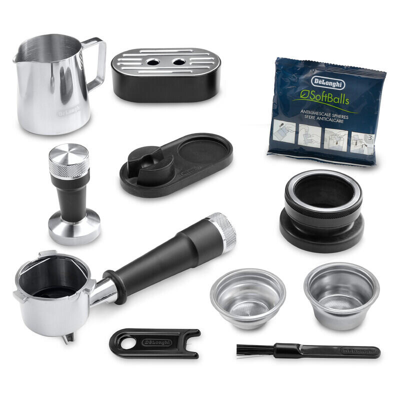 DeLonghi La Specialista Arte Evo Manual Coffee Machine with Cold Brew - Stainless Steel