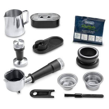 DeLonghi La Specialista Arte Evo Manual Coffee Machine with Cold Brew - Stainless Steel