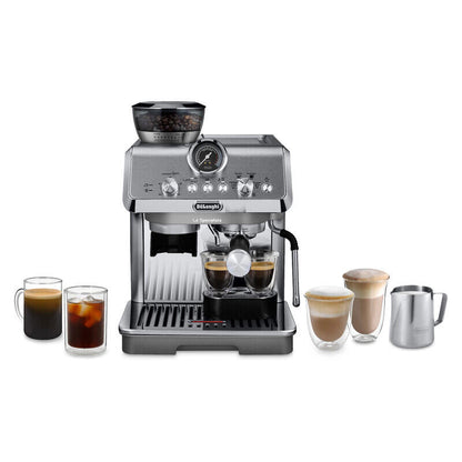 DeLonghi La Specialista Arte Evo Manual Coffee Machine with Cold Brew - Stainless Steel