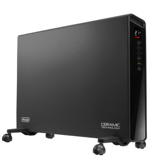 DeLonghi 1500W Ceramic Panel Heater - Asphalt Grey