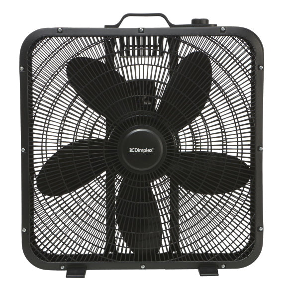 DIMPLEX BOX FAN  BLACK FINISH 50CM