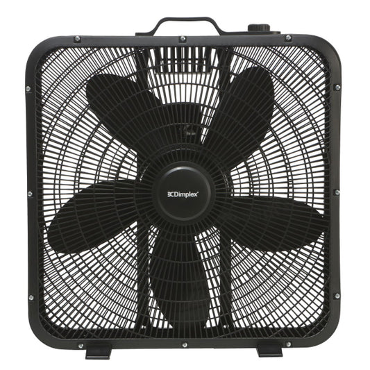 DIMPLEX BOX FAN  BLACK FINISH 50CM