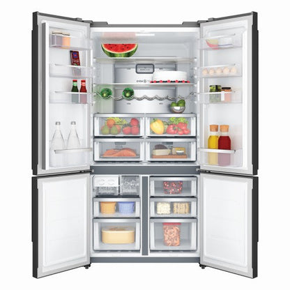 Electrolux 562L Quad Door Fridge Freezer - Matte Black (UltimateTaste 700)