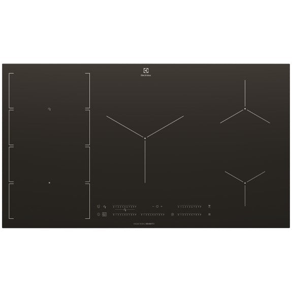 Electrolux 90cm UltimateTaste 700 Induction Cooktop - Black