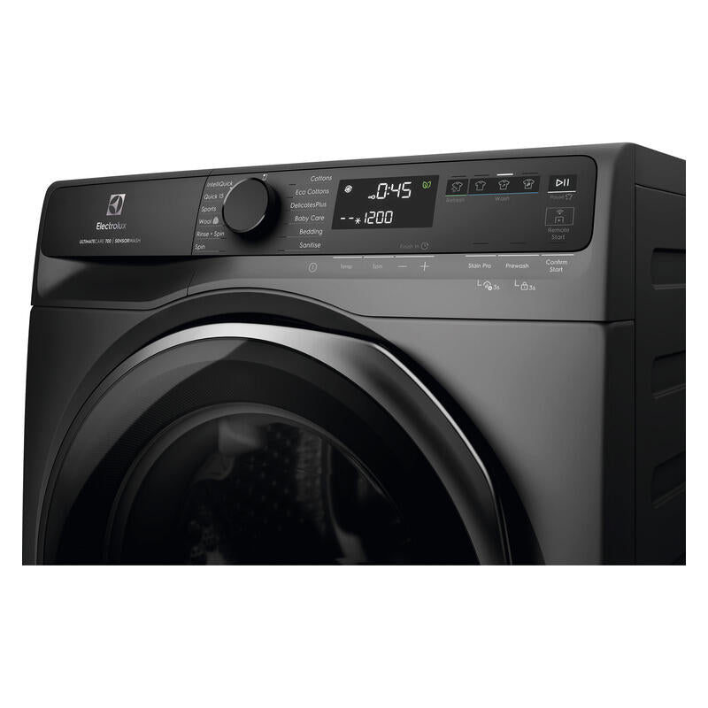 Electrolux 12kg Front Load Washing Machine - Dark (700 Series)