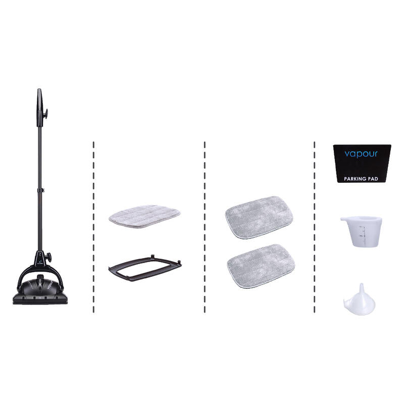 Euroflex Vapour-M2R Upright Floor Steam Cleaner