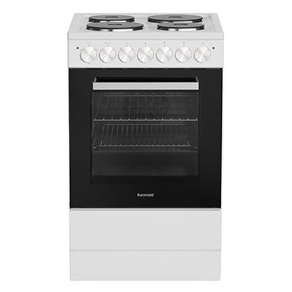 Euromaid 50cm Electric Freestanding Cooker - White
