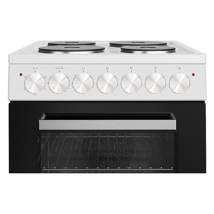 Euromaid 50cm Electric Freestanding Cooker - White