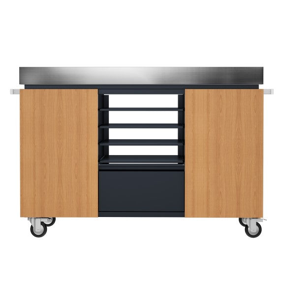 Everdure Pizza Oven and Preparation Table/Stand - Stainless Steel
