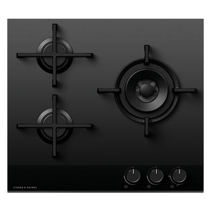 FISHERPAYKEL GAS ON GLASS COOKTOP 60CM
