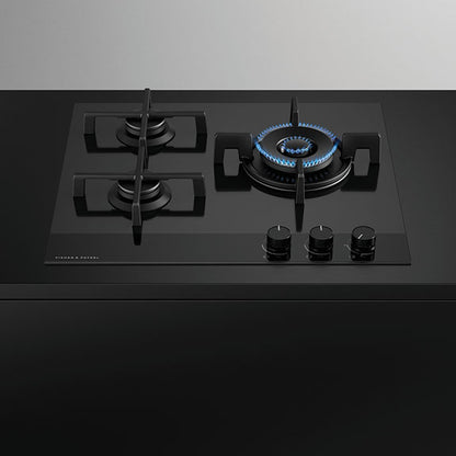 FISHERPAYKEL GAS ON GLASS COOKTOP 60CM