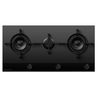 FISHERPAYKEL GAS ON GLASS COOKTOP 90CM